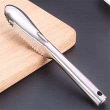 Fish Skin Brush Stainless Steel Scraping Fish Scale planing Brush Graters Fast Remove Fish Cleaning Peeler Scaler Scraper 2024 - buy cheap