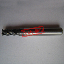 4.5mm D4.5*13*D6*50 4 Flutes HRC45 Flat Square End mills Milling cutters CNC Spiral Router bits carbide cutter CNC tools 2024 - buy cheap