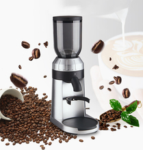 Небольшой Электрический кофемолка 120 Вт бытовой большой емкости коммерческий кофейный машина для помолки зерен ZD-15 2024 - купить недорого
