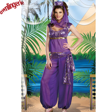 Disfraz de club de baile nocturna árabe para mujer, traje de fiesta de baile árabe, barato, sexy, envío gratis 2024 - compra barato