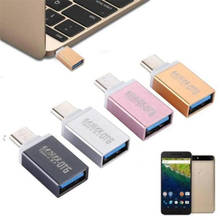 Надежный USB-Type c USB 3,1 адаптер для передачи данных для Samsung Galaxy Note 7 USB Male для USB 3,1 Type-c OTG Female. 2024 - купить недорого