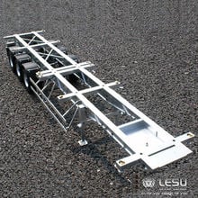 LESU 40 Feet Metal Container Trailer 1/14 RC Tamiya Model Tractor Truck Car DIY TH02025 2024 - buy cheap