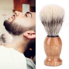 Badger Hair Men's Shaving Brush  Salon Facial Beard Cleaning Shave Tool Razor Brush Nylon and Badger hair Shaving Brush 2024 - buy cheap