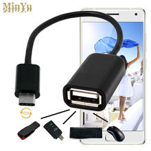 USB C 3,1 Type C адаптер для кабеля USB 2,0, OTG разъем для синхронизации данных и зарядки для Lenovo yoga tab 3 plus ZUK Z2 Pro / Z2 Z1 2024 - купить недорого