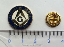 Freemason Masonic ST. Luke Lodge No.530 Lapel Pin and Badges Blue Color Masonry Brooches 2024 - buy cheap