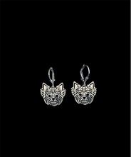 Wholesale Unique Handmade Hiphop Style Yorkshire Terrier Earrings Girl Gift Jewelry Drop Earrings--12paris/Lot 2024 - buy cheap