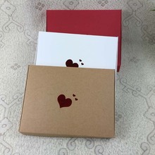 12pçs/lote caixa de embalagem de papel de embalagem natural de papel da artesanato, caixa de papelão de sabão marrom feita à mão 2024 - compre barato