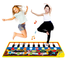 Music Playing Rug Piano Musical Mat 8 Instrument Tone 10 Scales Carpet Recorder Rug Blanket Early Educational Toys for Kids 2024 - buy cheap