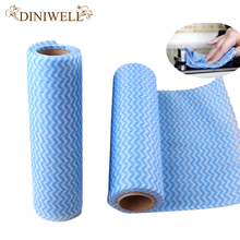 DINIWELL Multipurpose Roll Towel Non-woven Fabric Cloth Wiping Cleaning for Home Kitchen Office Car Dishcloth Dish Cloth Cleaner 2024 - buy cheap