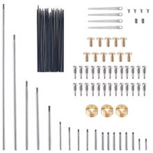 Kit de peças de reparo para saxofone, conjunto completo de peças para reparo de saxofone com agulha e rolo de chave 2024 - compre barato