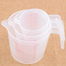 Пластиковый мерный стаканчик 250/500/1000 мл, кухонный инструмент с носиком, принадлежности для кухни 2024 - купить недорого