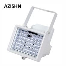 Azishn-lâmpada cctv com visão noturna e ir, 54 leds, 12v, 8w, iluminador com infravermelho, iluminação auxiliar, área externa, cctv, câmera cctv 2024 - compre barato