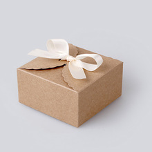 1000 pces 9*9*6cm branco/marrom caixa de papel kraft para doces/alimentos/casamento/caixa de presente de jóias caixas de exibição de embalagem 2024 - compre barato