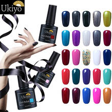 Ukiyo 10ml Pure Color Gel Nail Polish Soak Off Gorgeous UV LED Gel Varnishes Vernis Semi Permanent Nail Art Design Gelpolish 2024 - buy cheap