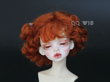 1/6 BJD Wig Super Doll Wig Fashion Cute Lovely Short Curly Mohair For BJD Doll Hair Wig 2024 - buy cheap