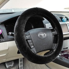Universal Steering-wheel Plush Car Steering Wheel Covers Long Wool Steering Covers Winter Warm Auto Car Interior Accessories 2024 - buy cheap