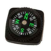 Mini Brújula de navegación rellena de líquido con banda de reloj, brújula de senderismo y acampada, con funda, nueva 2024 - compra barato