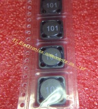  100pcs/lot Shielded Inductor SMD Power Inductors cd127 100uh 101marking 12*12*7MM Best quality 2024 - buy cheap