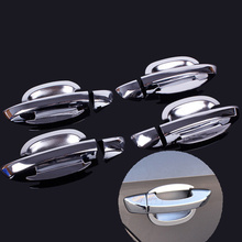For Volkswagen VW Golf 6 MK6 Skoda SUPERB 2009 2010 2011 2012 New Chrome Car Door Handle Cover + Cup Bowl Cover 2024 - buy cheap
