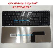 free shipping New Germany keyboard For ASUS G72 G73 G60 K52 N53 N61V N60 N61 N50 K53 K52J K52JB K52JC with frame GR Keyboard 2024 - buy cheap