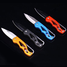 Mini Stainless Steel Foldable Pocket Knife Portable Knife Fruit cutter Camping Outdoor Survival Supplies Tool 2024 - buy cheap