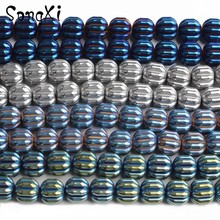 Wholesale Multicolor 8*8mm Faceted Hematite Ball Shape Loose Spacer Stone Beads Diy Bracelet Necklace For Jewelry Making 2024 - buy cheap