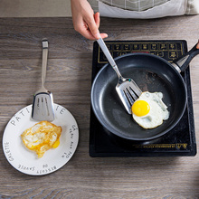 Kit de cozinha em aço inoxidável, para uso doméstico, pá frita, espátula para ovos, acessório de cozinha 2024 - compre barato