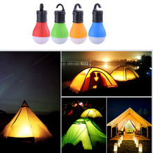 Mini portátil tenda luz led lâmpada de emergência à prova dwaterproof água pendurado gancho acampamento lanterna hvr88 2024 - compre barato