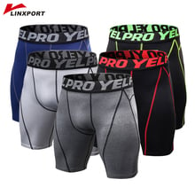 Men Gym Shorts Quick Dry Underwear Fitness Running Boxers Compressed Football Soccer Shorts Workout Skinny Sport Training Tights 2024 - buy cheap