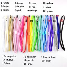 30pcs/lot Free Shipping thin elastic headbands girls DIY hair band accessories 20 color for choose H019 2024 - buy cheap