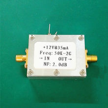 DYKB 50 K-2000 MHz LNA RF усилитель 31 дБ 0,5G низкий уровень шума с высоким коэффициентом усиления HF FM VHF UHF ham радио 2024 - купить недорого