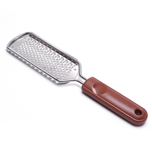 304 Stainless Steel Foot Rasp Feet File Plastic Handle Lima Pies Pedicure Scrubber Tools Feet Grater 2024 - buy cheap