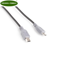 Microusb 2,0 de 5 pines, Conector de datos macho a macho, OTG de carga cable Adaptador convertidor 2024 - compra barato