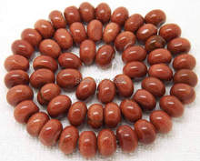 6x10mm Gold Sand Stone Rondelle Loose Beads 15",Min. Order is $10,we provide mixed wholesale for all items ! 2024 - buy cheap