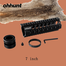 ohhunt Tactical T-Series 7 Inch Free Float Quad Picatinny Rail Handguard Installs On Standard Carbine Length AR-15 M16 Rifles 2024 - buy cheap