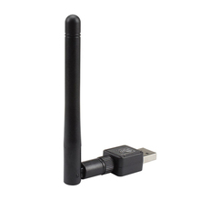 Enrutador adaptador de señal Wifi portátil, tarjeta Lan de red inalámbrica USB, Dongle de 150Mbps con antena de 2dB, 2,4G, recepción potente 2024 - compra barato
