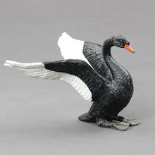 Buy Hot for children:Wild animal toys, black swan, VC plastic, do not fade, can be washed for children's education, ornaments the online store ZSTOY Store a price of 5.4