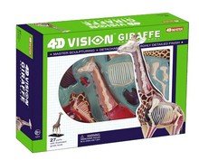 4d master brinquedos educativos autênticos 4d modelos de animais mestre montados modelo girafa anatomy 2024 - compre barato