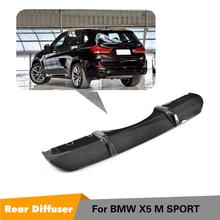 Rear Diffuser Lip Spoiler for BMW F15 X5 M-tech M-sport 2014 - 2018 Car Rear bumper lip diffuser spoiler 2024 - buy cheap
