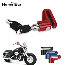 Herorider прочный замок для дискового тормоза мотоцикла, защита от кражи, сигнализация для мотоцикла, Противоугонный дисковый тормоз, замок ротора 2024 - купить недорого