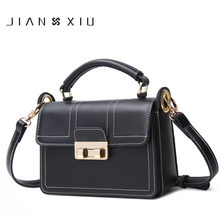 JIANXIU Brand Women Split Leather Handbags Famous Brands Handbag Female Messenger Shoulder Bag 2018 New Top-hand Small Tote Bags 2024 - buy cheap