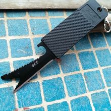 Multi-function 7 in 1 Mini Portable Pocket Cards Knife Keychain Tool Outdoor Survival Camping Travel EDC knife 2024 - buy cheap