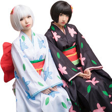 Quente anime hoozuki não reitetsu cosplay festa de halloween japonês moda impressão doce bonito quimono traje 2024 - compre barato