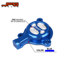 Tapa de filtro de aceite de aluminio para motocicleta, cubierta para YAMAHA WR250R WR250X 2007 08 09 10 11 2012 2013 2014 2015 2016 2017 2018 2019 2020 2024 - compra barato