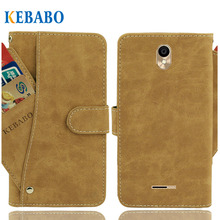 Carteira de couro bq veludo 2 capas 5.34 "dobrável vintage porta cartões porta cartões capa de telefone de negócios bolsas protetoras 2024 - compre barato