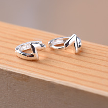 2021 Fashion Women 925 Sterling Silver Lightning Clip Earrings Jewelry 2024 - buy cheap