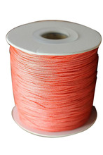 0.8mm Coral Pink  Rattail Braid Nylon Cord Jewelry Accessories Making Macrame Rope Beading  Bracelet String 200m=1Roll 2024 - buy cheap