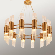 L Postmodern chandelier simple creative living room dining room duplex building villa stair light hall model room engineering cu 2024 - buy cheap