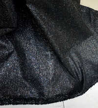 Ice 3y/lote vestido de performance tecido bronze preto vestido de dança tecido de decoração para palco tx192 2024 - compre barato