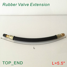 5.5" Long,Flexible Rubber Valve Extension,Work w/ Tire Valve Directly 2024 - buy cheap